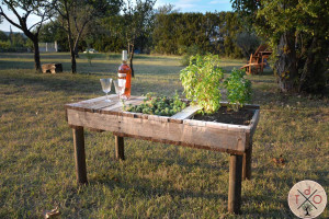 table en palette